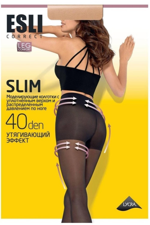Колготки жіночі Esli Slim 40 Den