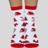 Шкарпетки жіночі Conte Новорічні (299) з люрексом