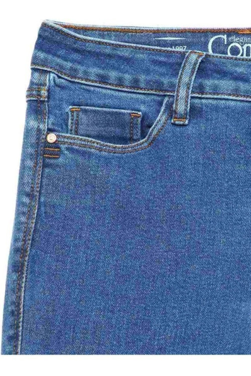 Джинси жіночі Conte Eco-friendly CON-174 Lycra® моделюючі skinny з супер високою посадкою