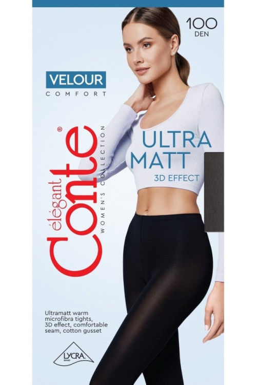 Колготки жіночі Conte Velour 100 Den 18С-69СП (Euro)