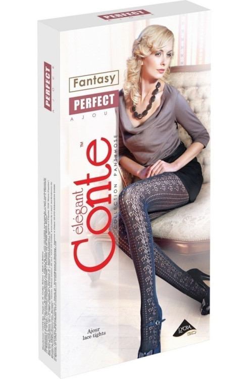 Колготки жіночі Conte Fantasy Perfect ажурні